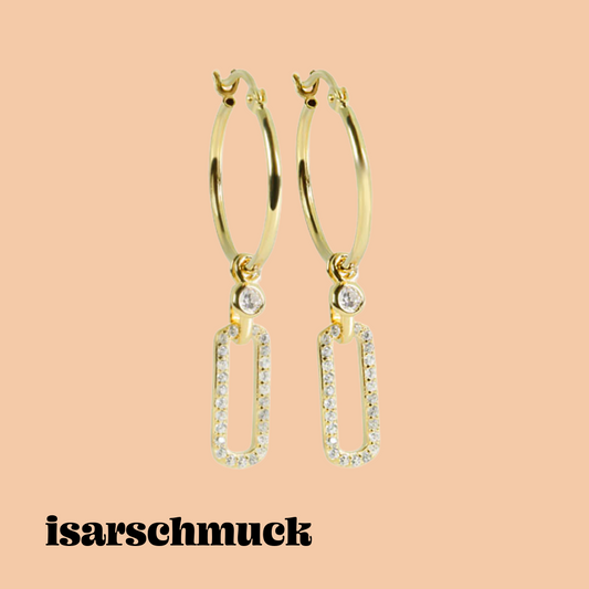 Ohrringe | Gold | Cubic Zirkonia
