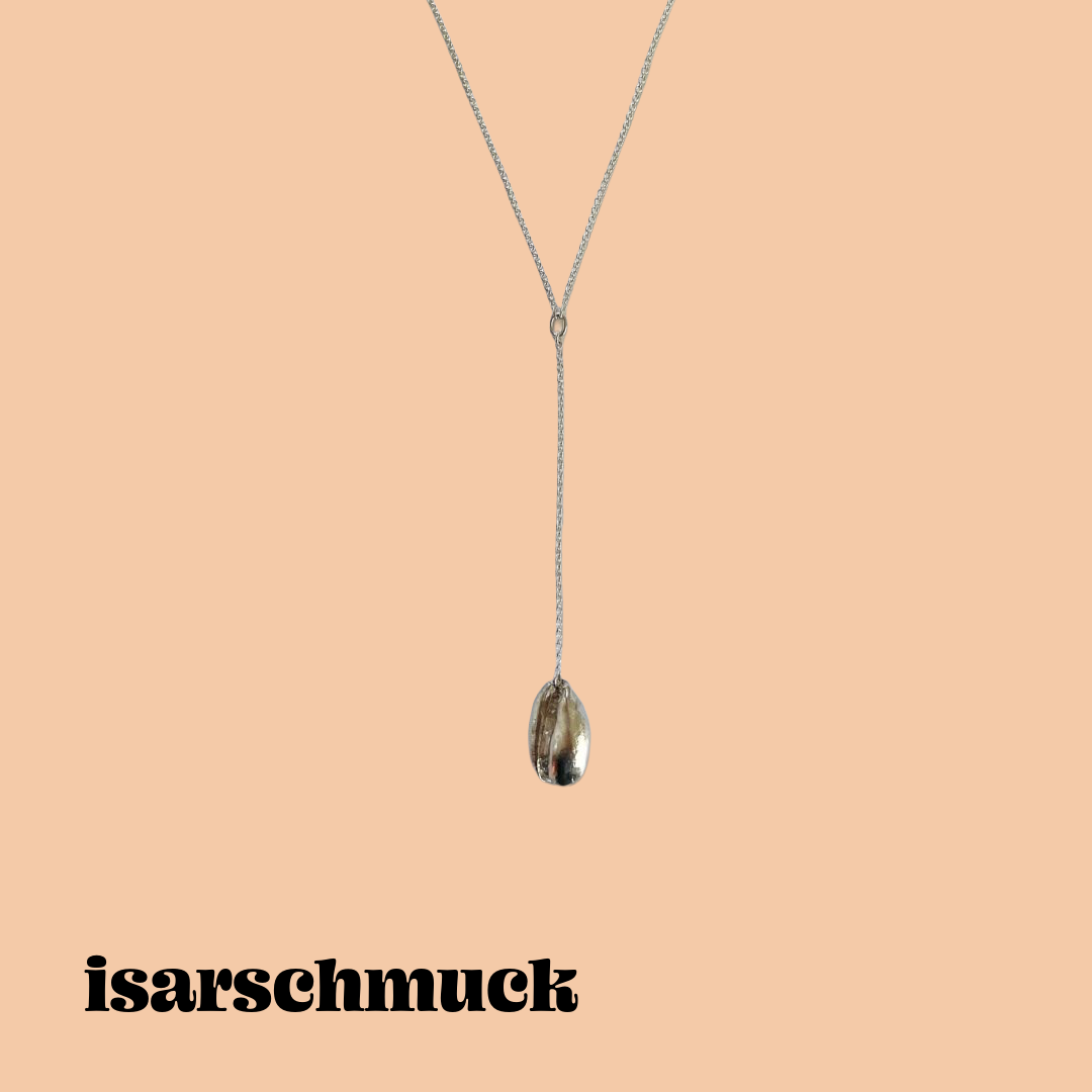 Muschel-Anhänger in 925 Silber | HANDMADE in München